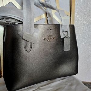 Gray Coach Purse